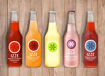 Nationally recognized Izze beverage