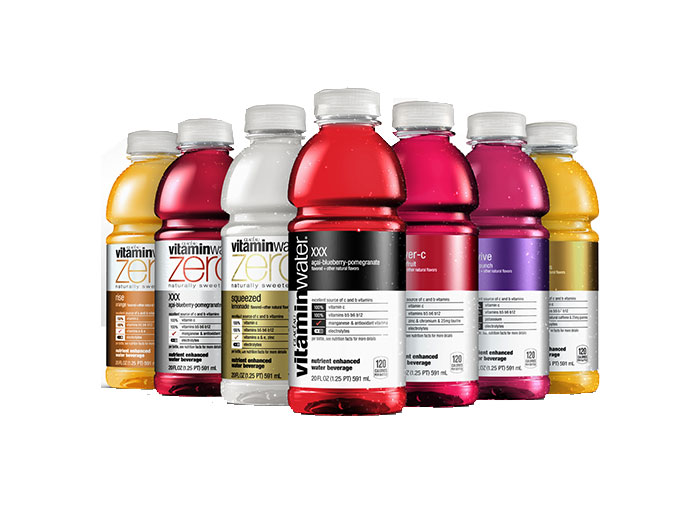 Vitamin Water in a variety of flavors